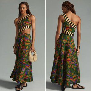 FARM RIO ONE-SHOULDER CUTOUT DRESS - XXS - NWT - RARE!